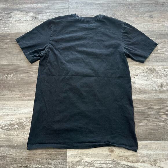 Nike Air Wave Black Orange Yellow Blue Purple Men S Graphic Big Swoosh T-Shirt - Picture 3 of 7